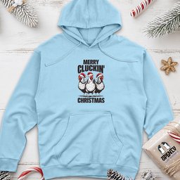 Merry Cluckin 2 Unisex Midweight Hoodie
