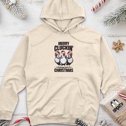 Merry Cluckin 2 Unisex Midweight Hoodie