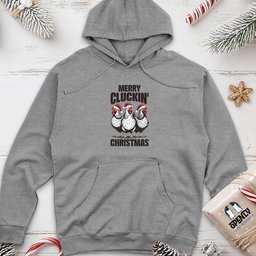 Merry Cluckin 2 Unisex Midweight Hoodie