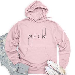 MEOW Unisex Midweight Hoodie