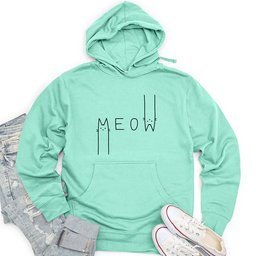MEOW Unisex Midweight Hoodie