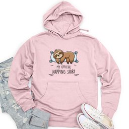 My Official Napping Shirt Unisex Midweight Hoodie