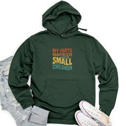 My Farts Hospitalizze Small Children Unisex Midweight Hoodie