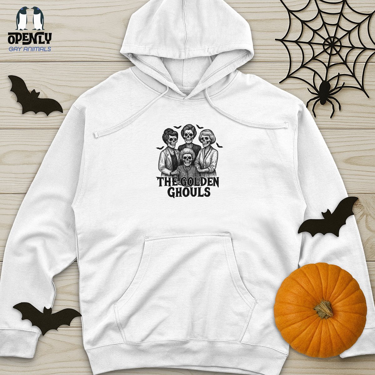 The Golden Ghouls Unisex Midweight Hoodie