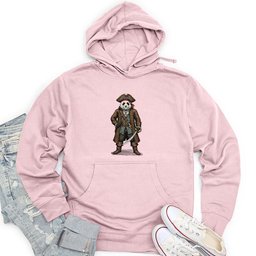 Pirate Panda Unisex Midweight Hoodie