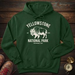 Yellowstone Park Wyoming Hoodie Gift For National Park Lover