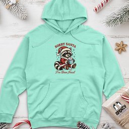 Sorry Santa I've Been Feral 2 Unisex Midweight Hoodie