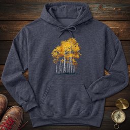 Aspen Tree Hoodie Gift For National Park Lover