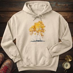 Aspen Tree Hoodie Gift For National Park Lover