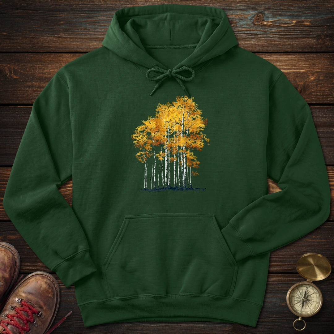 Aspen Tree Hoodie Gift For National Park Lover
