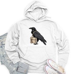 Raven Postal Carrier Unisex Midweight Hoodie