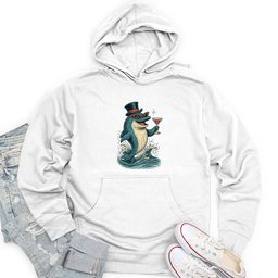 Party Dolphin Unisex Midweight Hoodie