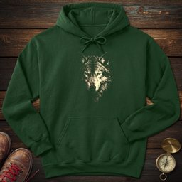 Wolf Archival Portrait Hoodie Gift For National Park Lover