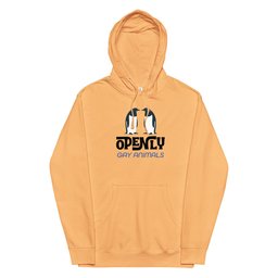 Openly Gay Animals Unisex Midweight Hoodie