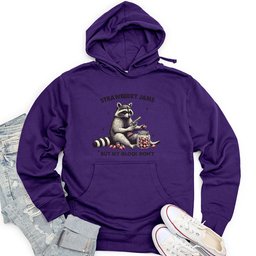Strawberry Jams 02 Unisex Midweight Hoodie