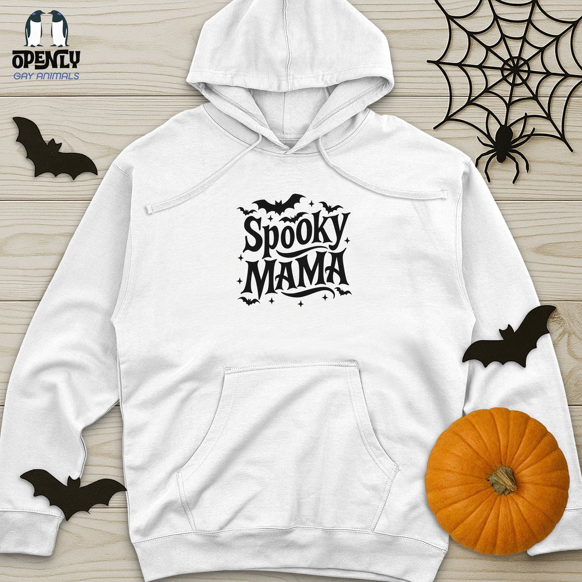 Spooky Mama Unisex Midweight Hoodie