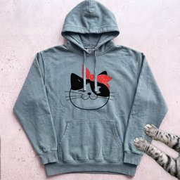 Cat Face Hoodie Gift For Cat Lover