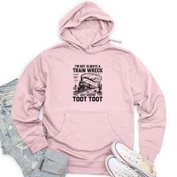 Toot Toot Express Unisex Midweight Hoodie