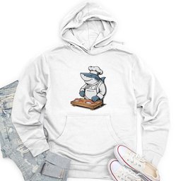 Shark Chef Unisex Midweight Hoodie