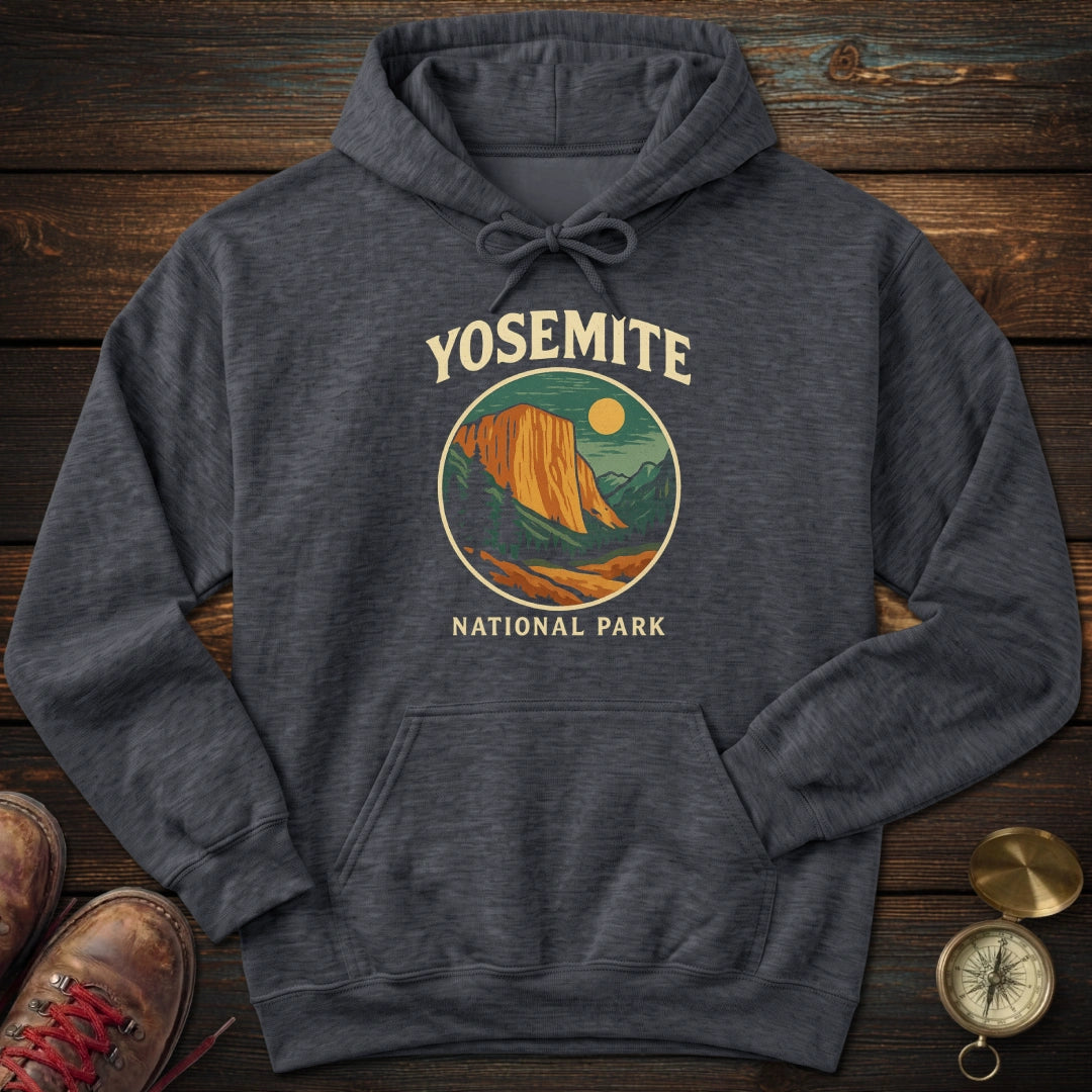 Yosemite National Park Graphic Hoodie Gift For National Park Lover