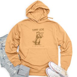 Tummy Ache Survivor Unisex Midweight Hoodie