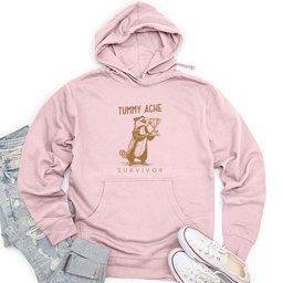 Tummy Ache Survivor Unisex Midweight Hoodie