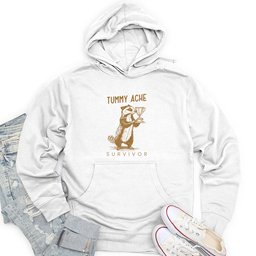 Tummy Ache Survivor Unisex Midweight Hoodie