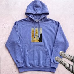 Art Sunflowers Hoodie Gift For Cat Lover