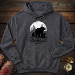 Grizzly 399 Tribute Hoodie Gift For National Park Lover