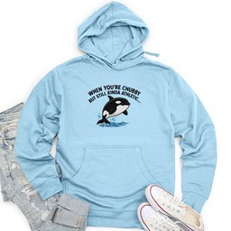 When You're Chubby Unisex Midweight Hoodie