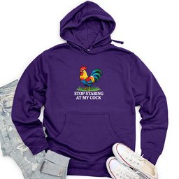 Stop Staring at My Cock Unisex Midweight Hoodie