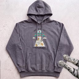 Here For The Cats Humans Are Weird Cat Hoodie Gift For Cat Lover