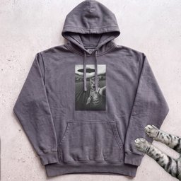 Cat Selfie With Ufo Hoodie Gift For Cat Lover