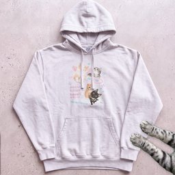 Kawaii Meow Kitten Hoodie Gift For Cat Lover