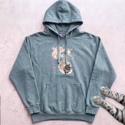 Kawaii Meow Kitten Hoodie Gift For Cat Lover