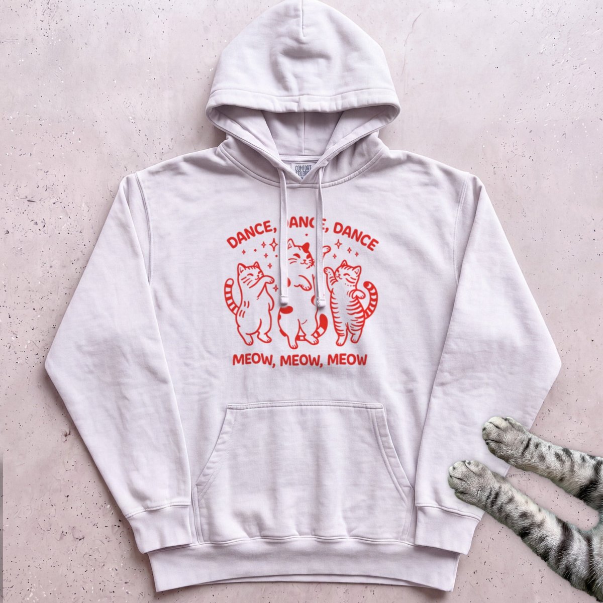 Dance Dance Dance Meow Hoodie Gift For Cat Lover