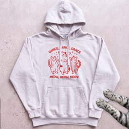 Dance Dance Dance Meow Hoodie Gift For Cat Lover