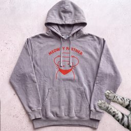 Meowdy Partner Cat Hoodie Gift For Cat Lover