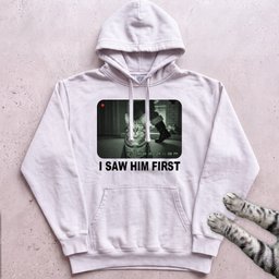 Caught On Camera Cat Hoodie Gift For Cat Lover