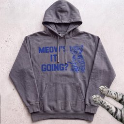 Meows IT Going Cat Hoodie Gift For Cat Lover