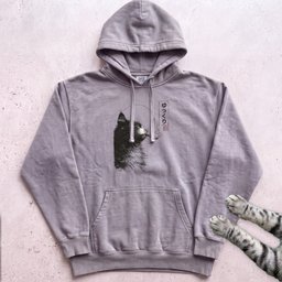 Cat Smoking Hoodie Gift For Cat Lover