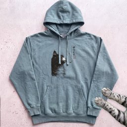 Cat Smoking Hoodie Gift For Cat Lover