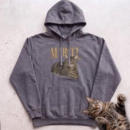 Hoodie Personalized Custom Portrait Cat Hoodie With Name Gift For Cat Lover