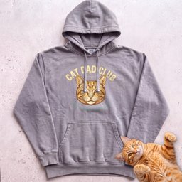 Customizable Personalized Cat Dad Club Hoodie Gift For Dad