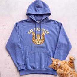 Customizable Personalized Cat Dad Club Hoodie Gift For Dad