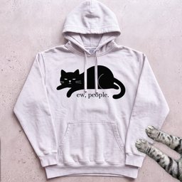 Ew People Cat Hoodie Gift For Cat Lover
