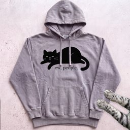 Ew People Cat Hoodie Gift For Cat Lover
