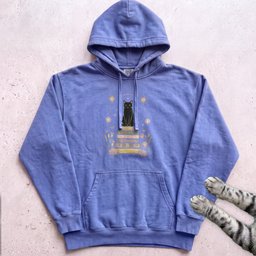 Mystic Cat On Books Hoodie Gift For Cat Lover