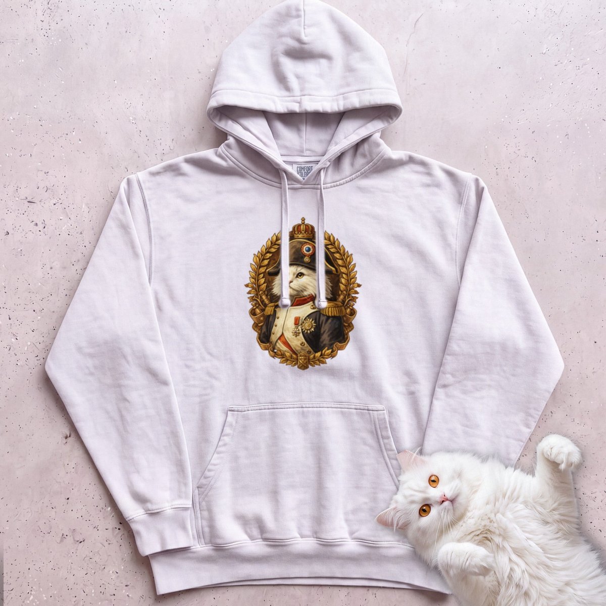 Napoleon Custom Personalized Cat Hoodie Gift For Cat Lover