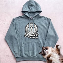 Personalized Cats Human Hoodie Gift For Cat Lover